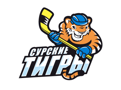 Tigers animals branding hockey logo sport team tiger