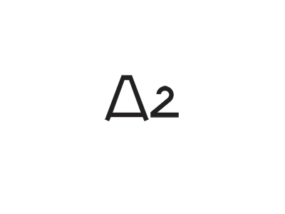 A2 branding lamp lighting logo