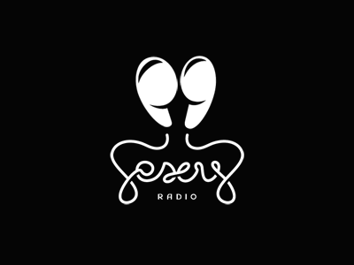 Sexy Radio design headphones logo music radio sexy