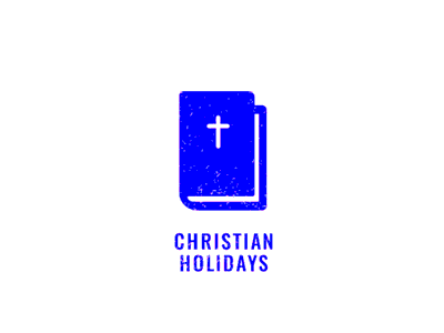 Christian Holidays branding christian holidays logo suitcase travel