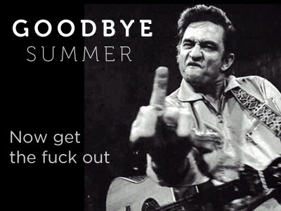 GTFO ffffffuuuuuu johnny cash middle finger summer