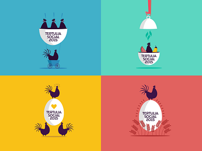 Incuba Social animation brand branding character characterdesign chicken colors illustration illustrator pets rooster rooster logo vector