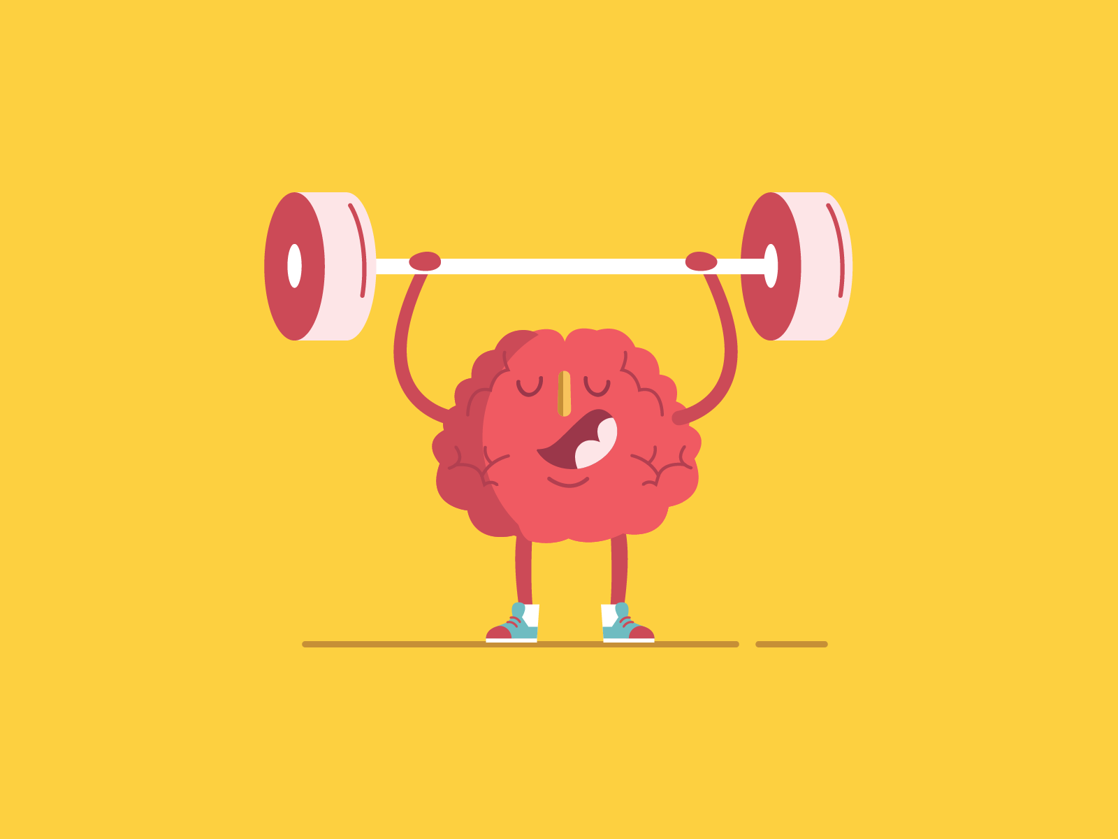 Healthy brain, Happy life. by Fernanda Acosta on Dribbble