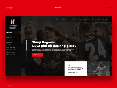 Beşiktaş JK | Football Club Website Detail