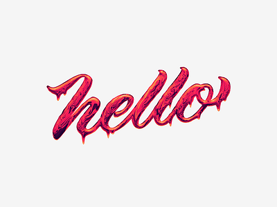 Hello 2.0 design goodtype hand lettering hand type lettering texture type type design typography