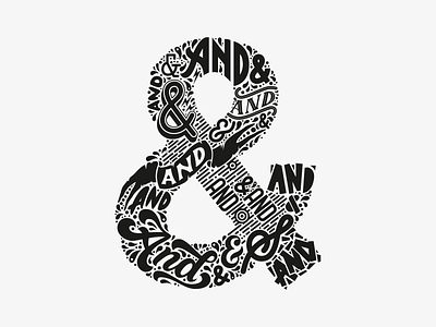 Ampersand branding calligraphy design font goodtype hand lettering hand type handtype lettering logo texture type type design typography