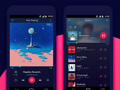 Tunite Music App albums android app mobile music music player