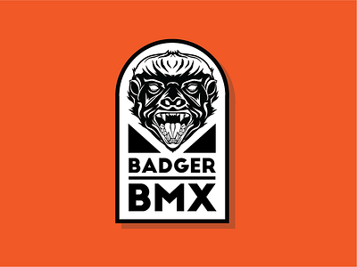 Badger BMX Sticker v2 badge bmx decal graphic graphicart graphicdesign illustration logo logodesign sticker streetwear