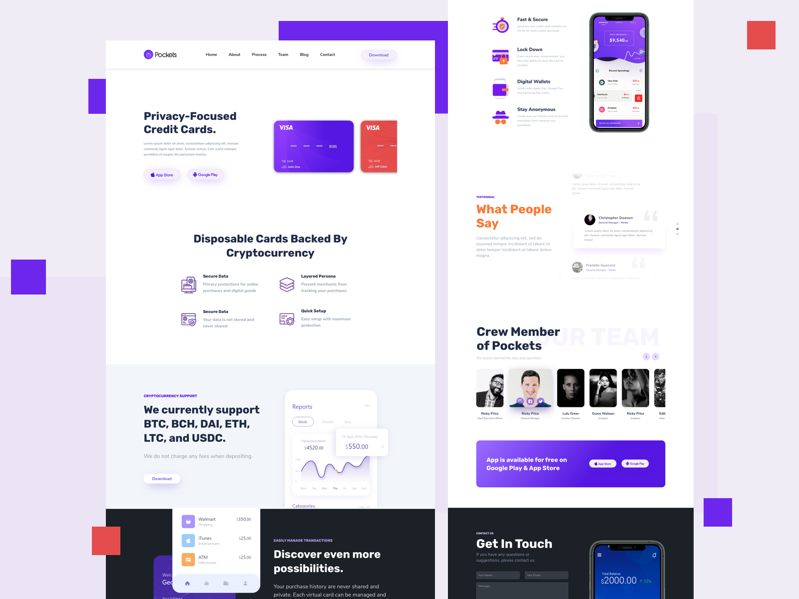 Explore Redesign Site by HendrikPramana on Dribbble