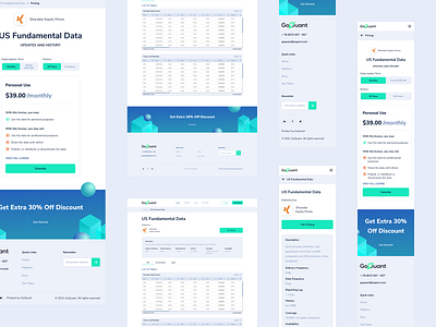 Digital Assets Data Landing Page