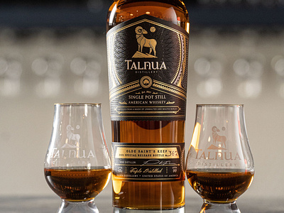 Talnua Distillery Olde Saint's Keep Label