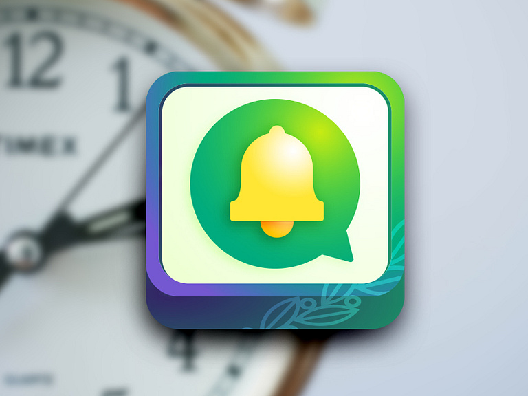 alarm iphone icon by GuReumi on Dribbble
