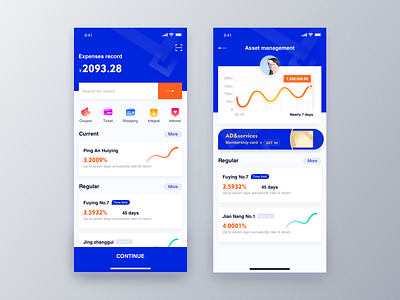 APP UI app design ui