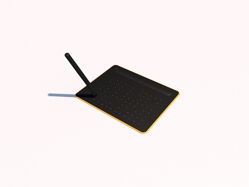 Hand drawing board exercise ae c4d