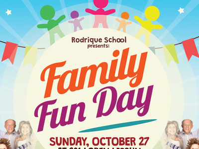 Alternative Family Fun Day Flyers