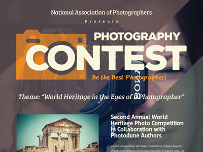 Photography Contest Flyers competition contest download flyer graphicriver photo photography template