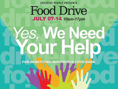 Food Drive Flyer Templates