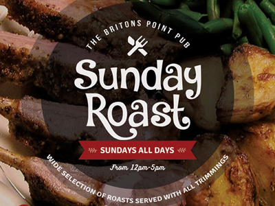 Sunday Roast Flyer Templates ad flyer graphic river menu photoshop restaurant roast sunday template