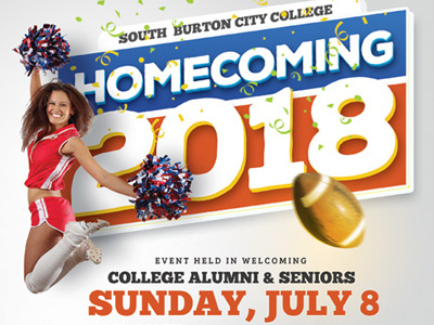 Homecoming Event Flyer Templates