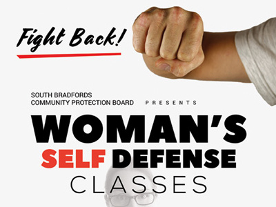 Woman's Self Defense Flyer Templates