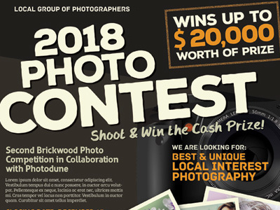 Photo Contest Flyer Templates ad competition contest flyer foto magazine photo photographer photography poster