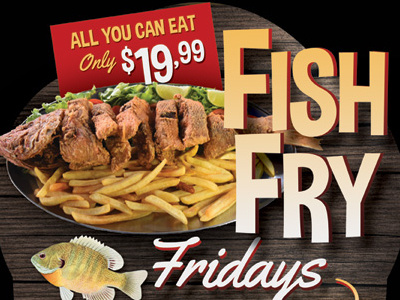 Fish Fry Flyer Templates a4 facebook cover fish flyer fridays fried fry fundraiser graphic river invitation