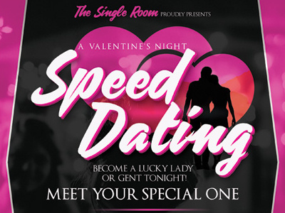 Speed Dating Flyer Templates ad dating day. night flyer heart love party pink poster speed valentine