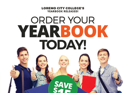 Yearbook Sale Flyer Templates ad ads book college flyer order poster pre pre order sale year yearbook