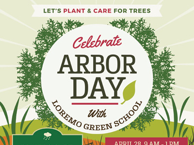 Arbor Day Flyer Templates ad arbor arbor day celebration day earth day flyer go green planting tree trees