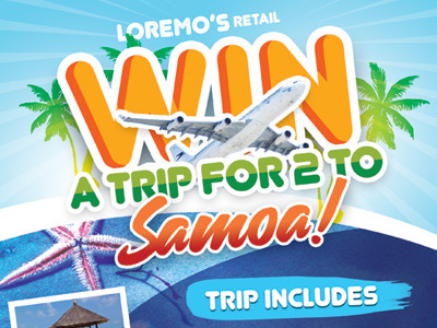 win a trip flyer