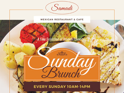 Sunday Brunch Flyer Templates