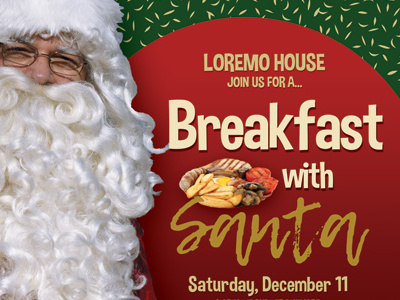 Breakfast with Santa Flyer Templates ad breakfast christmas flyer invitation leaflet pamphlet party santa santa clause season