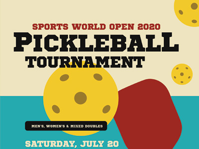 Pickleball Tournament Flyer Templates by Kinzi Wij on Dribbble