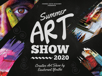Art Event Flyer Templates ad art camp class exhibition festival flyer poster show showcase studio workshop