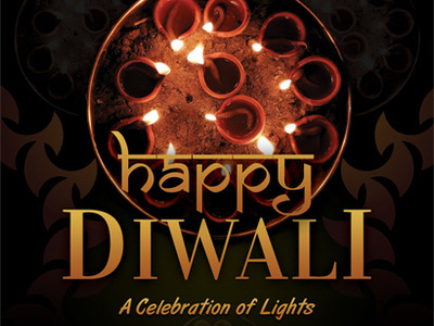 Diwali Festival Flyer Template ad bollywood ccelebration deepawali diwali festival flyer hindu india indian light