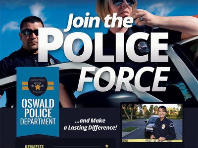 Police Recruitment Flyer Templates ad crime employment flyer officer personnel police recruiting recruitment security vacancy