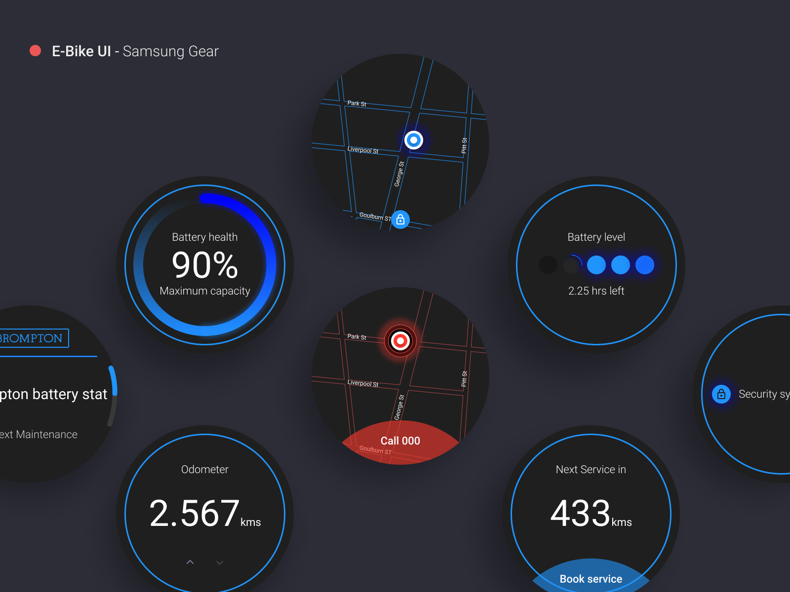 galaxy watch ui