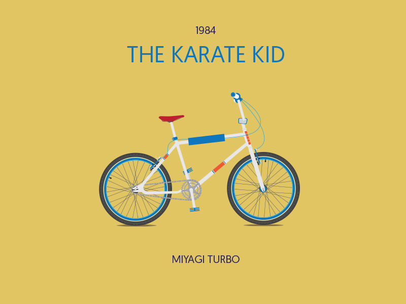 Bike from best sale karate kid