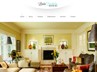 Linda Trenholm best brand branding clean decorator design dribbble favorite fun interior interior decorator linda linda trenholm design inc. modern popular retro simple teal tiffany blue trenholm vintage website design