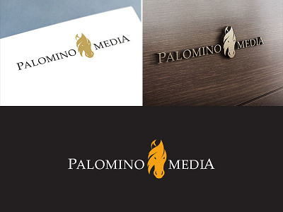 Palomino Media adobephotoshop apptunix designing graphicdesign illustrator iterations logo media palomino ui ux