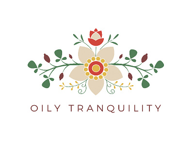 Essential Oils Lifestyle Brand Logo