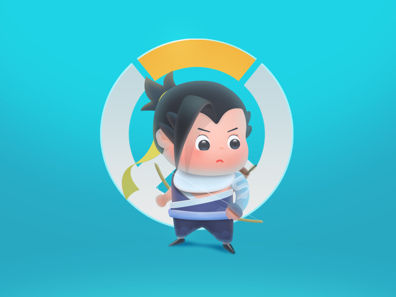 overwatch hanzo by Ziwen Jiang on Dribbble