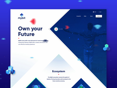 Mybit homepage concept