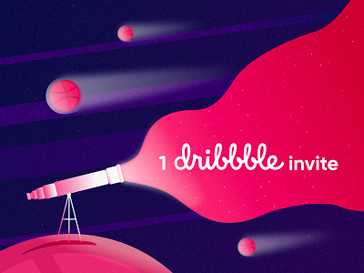 1 Dribbble Invite