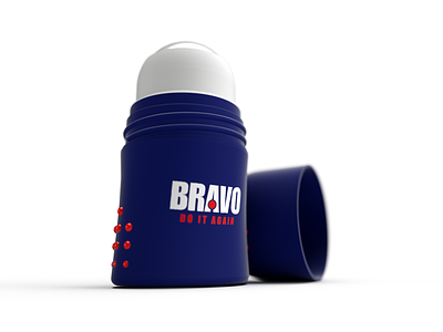 Bravo Deodorant branding packaging product design