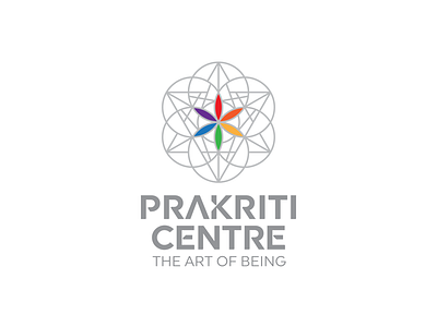Prakriti Centre Logo branding identity logo