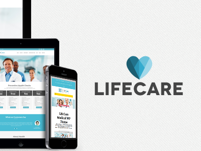 Lifecare WordPress Theme medical wordpress creative logo health