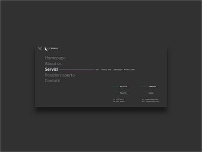 Menu open fullmenu menu ui ux