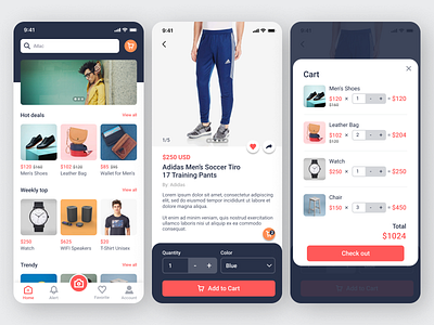 E-commerce App UI