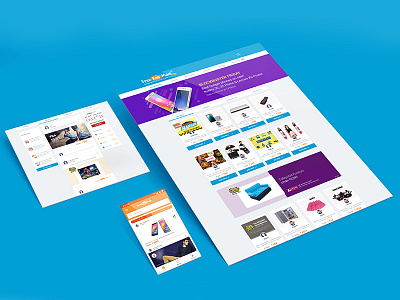 Freekaamaal Redesign coupons flat material design offers ui web application